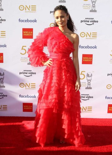 Thandie Newton Attends the 50th Annual NAACP Image Awards in LA 03/30