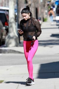Ariel Winter in a Workout Clothes