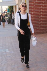Jaime King in a Black Overalls
