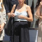 Jamie-Lynn Sigler in a Black Pants Was Seen Out in Beverly Hills 04/19/2019