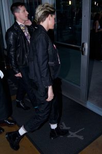 Kristen Stewart in a Black Boots