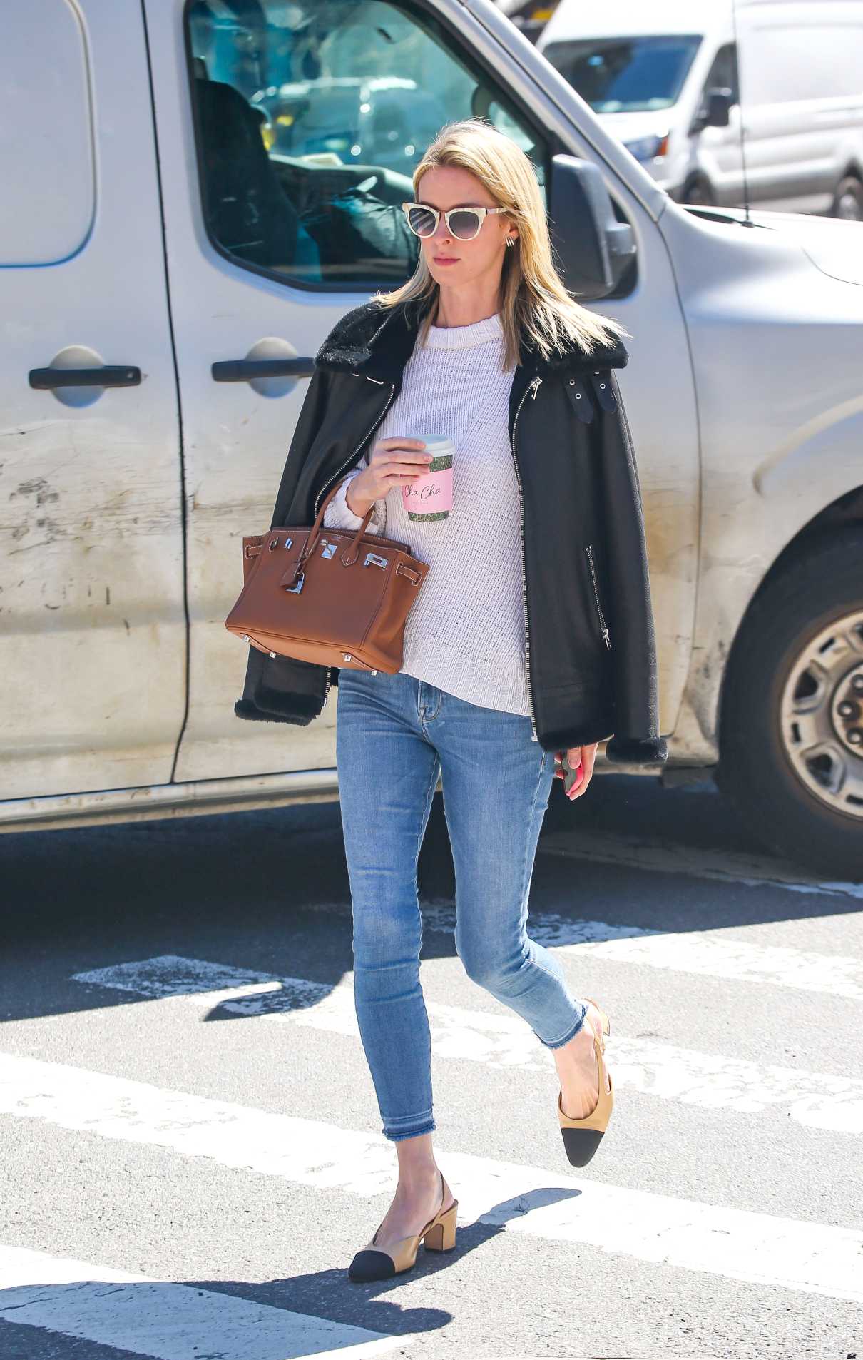 Nicky Hilton in a Blue Jeans Was Seen Out in New York 04/16/2019-5 ...