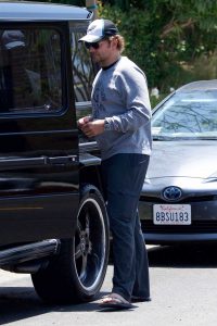 Bradley Cooper in a Gray Sweatshirt