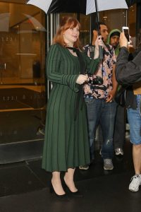 Bryce Dallas Howard in a Green Dress