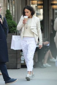 Michelle Rodriguez in a White Pants