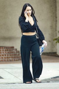 Nikki Bella in a Black Pants