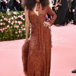 Zoe Saldana Attends the 2019 Met Gala Celebrating Camp: Notes on Fashion in NYC 05/06/2019
