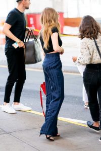 Amanda Seyfried in a Black Blouse