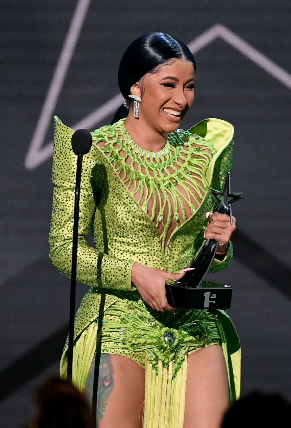 Cardi B Attends the 2019 BET Awards in Los Angeles 06/23/20194