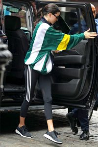 Kendall Jenner in a Black Adidas Leggings