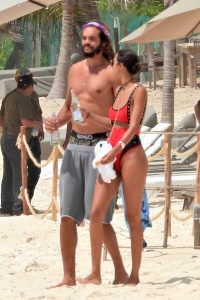 Lais Ribeiro in a Red Bikini