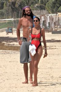 Lais Ribeiro in a Red Bikini