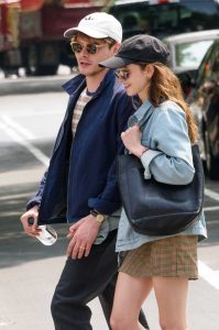 Natalia Dyer in a Black Cap