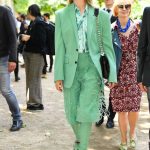 Natalia Vodianova Arrives at 2020 Berluti Menswear Spring Summer Show in Paris 06/21/2019