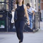 Olivia Cooke in a Black Leggings Was Seen Out in New York 06/06/2019