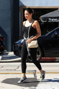 Jenna Dewan in a Black Leggings