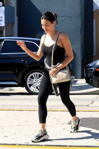 Jenna Dewan in a Black Leggings