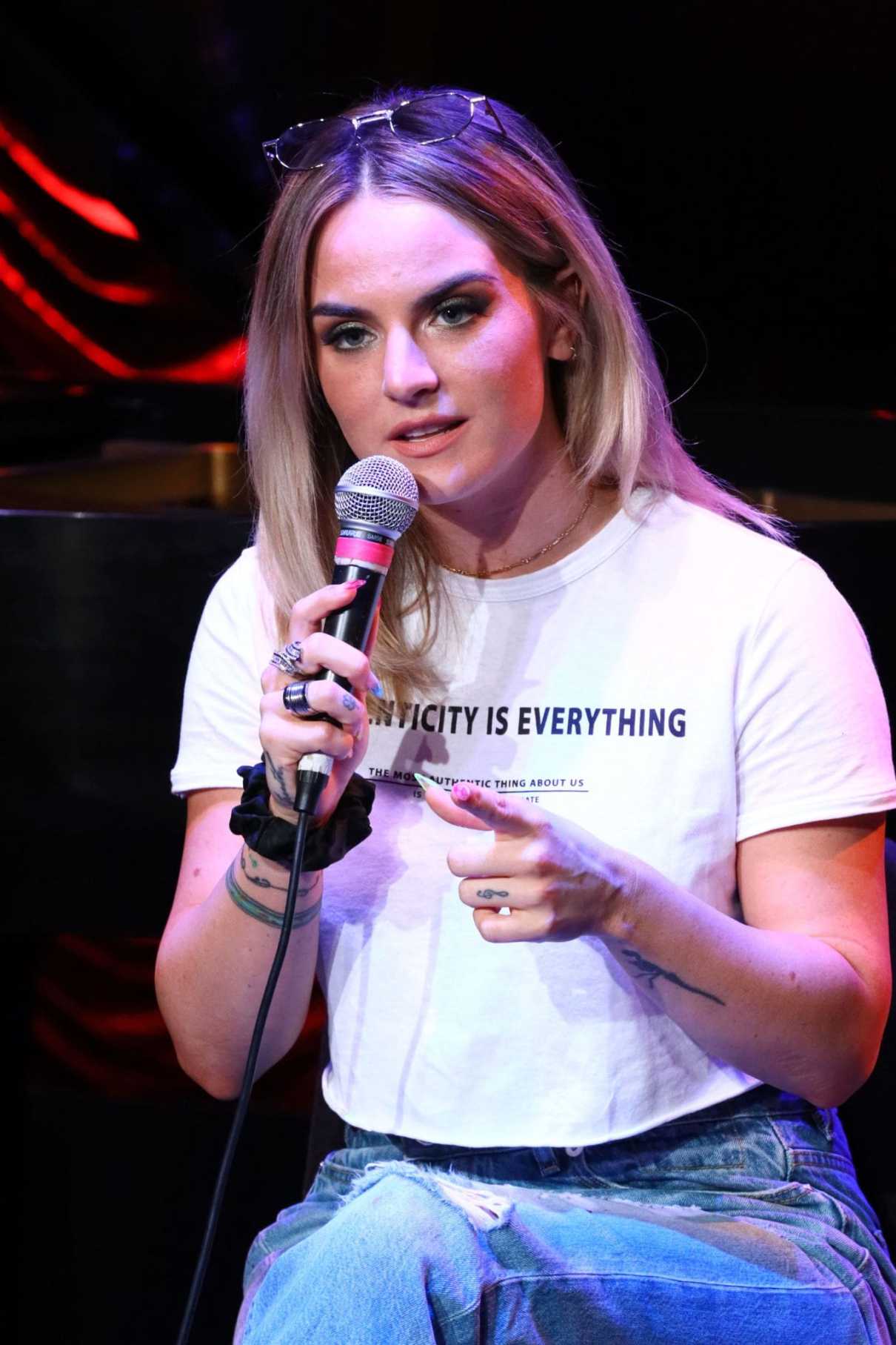 Joanna Jojo Levesque Attends Grammy Camp Guest Artist Masterclass at