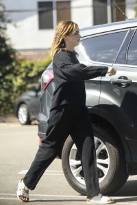 Emma Watson in a Black Sweater