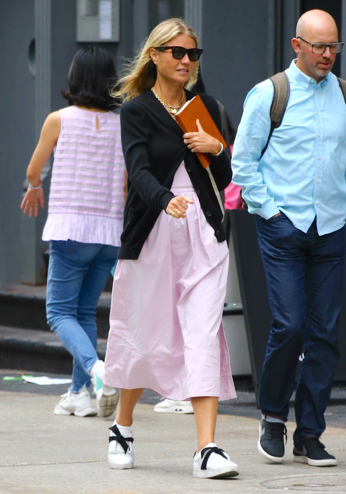 Gwyneth Paltrow in a Pink Dress