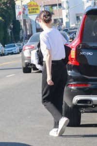 Rooney Mara in a White Tee