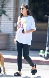 Shay Mitchell in a White Tee