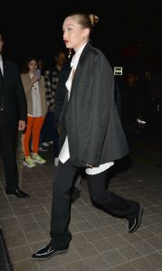 Gigi Hadid in a Black Blazer