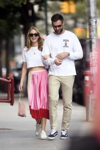 Jennifer Lawrence in a White Tee