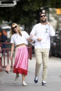 Jennifer Lawrence in a White Tee