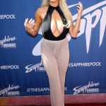 Lindsey Pelas Attends Sapphire Topless Pool and Day Club Labor Day Weekend Poolside Bash Hosted By Lindsey Pelas in Las Vegas 08/31/2019