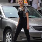 Lizzy Greene on the Set of A Million Little Things Drama Series in Vancouver 08/30/2019