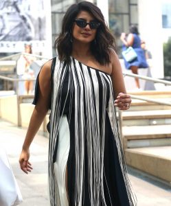 Priyanka Chopra in a Fringe Dress