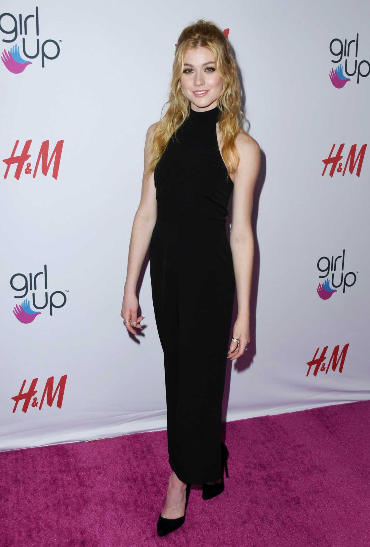 Katherine McNamara Attends the 2nd Annual Girl Up #GirlHero Awards at ...
