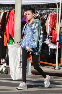 Madison Beer in a New Balance Sneakers