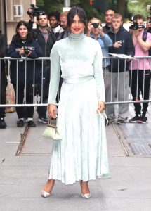 Priyanka Chopra in a Green Dress