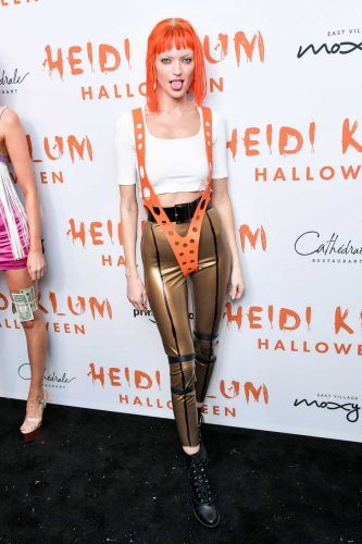 Martha Hunt Attends the Heidi Klum’s 20th Annual Halloween Party in New