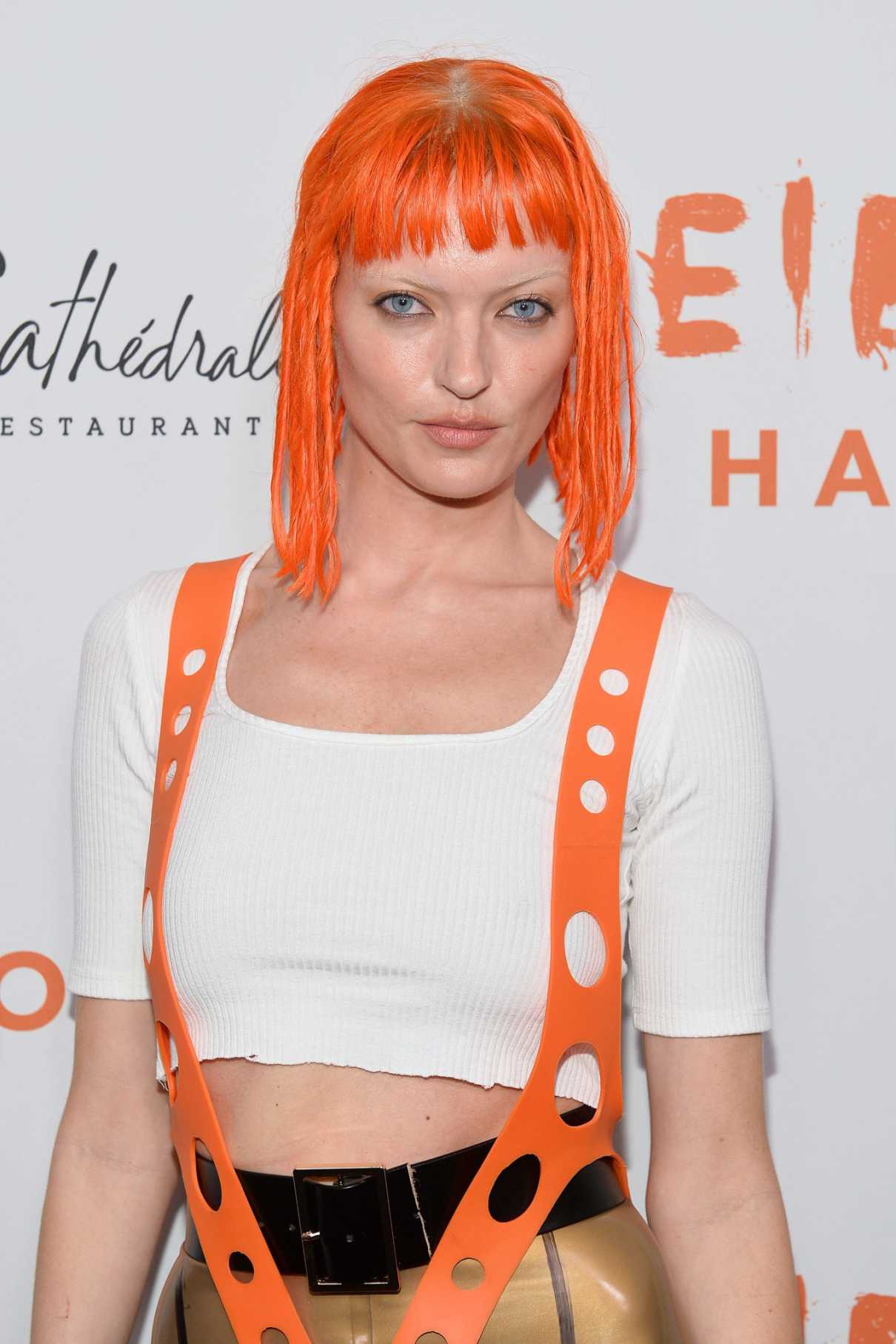 Martha Hunt Attends the Heidi Klum’s 20th Annual Halloween Party in New