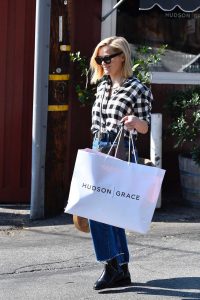 Reese Witherspoon in a Plaid Shirt