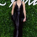 Caitriona Balfe Attends 2019 Fashion Awards at Royal Albert Hall in London 12/02/2019