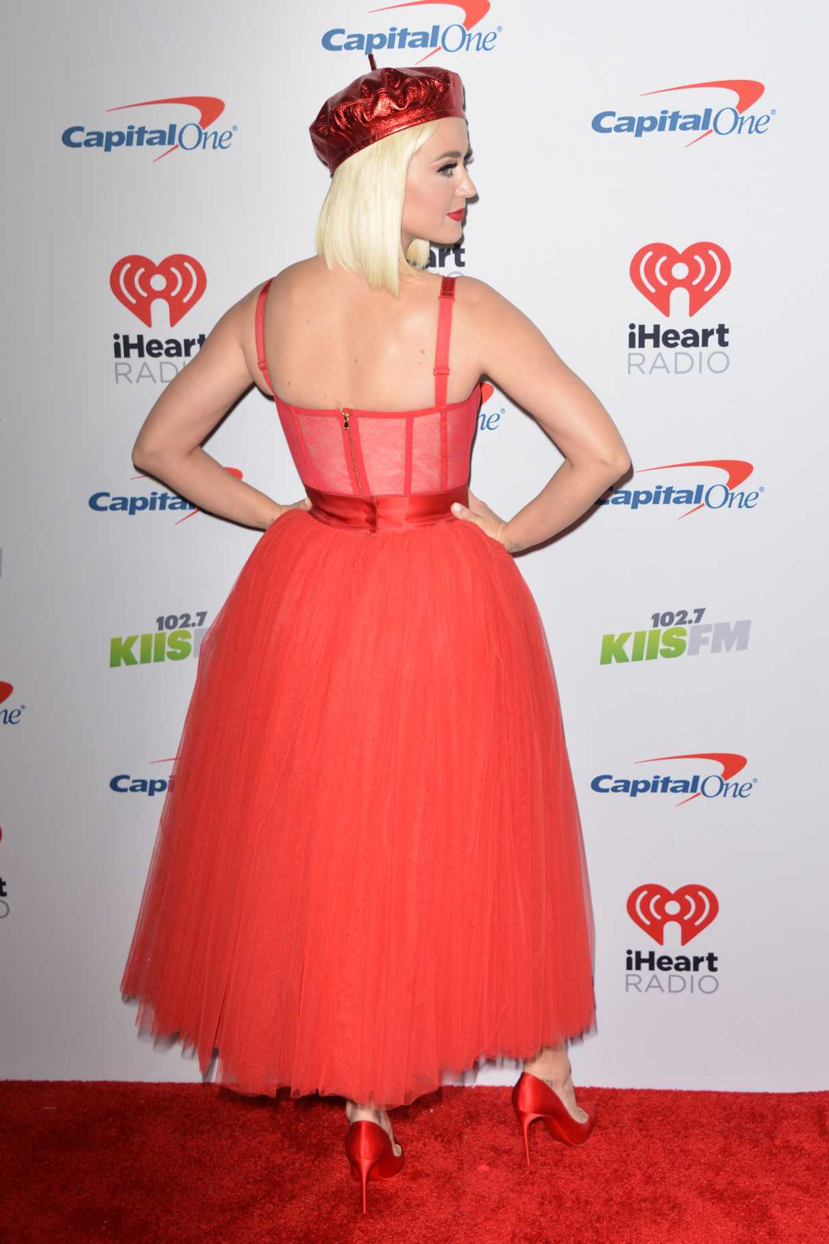 Katy Perry Attends KIIS FM’s iHeartRadio Jingle Ball in Inglewood 12/06 ...