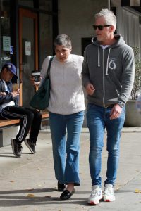 Selma Blair in a Blue Jeans