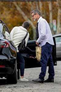 Selma Blair in a White Sweater