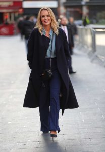 Amanda Holden in a Blue Pants