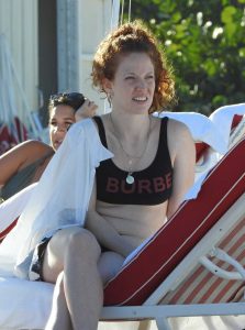 Jess Glynne in a Black Bikini