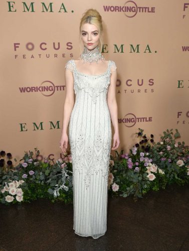 Anya Taylor-Joy Attends The Emma Premiere In Los Angeles 02/18/2020 ...