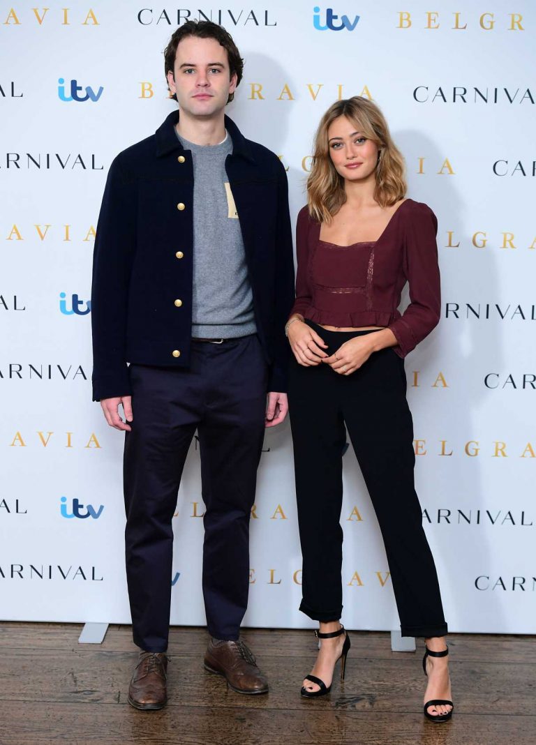 Ella Purnell Attends the Belgravia Photocall in London 02/17/2020-4