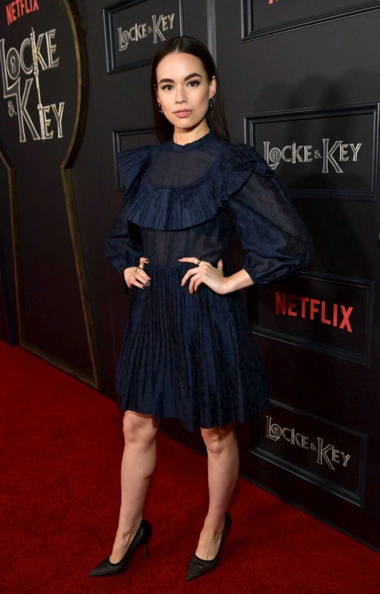 Genevieve Kang Attends Netflix’s Locke and Key Series Premiere in