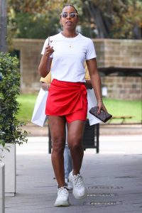 Kelly Rowland in a White Tee