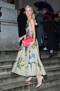 Nicky Hilton in a Floral Dress