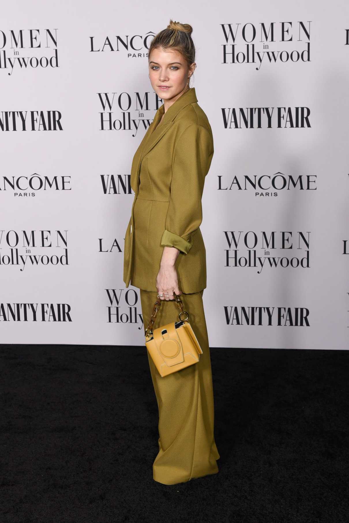 Sarah Jones Attends the Vanity Fair and Lancome Women in Hollywood